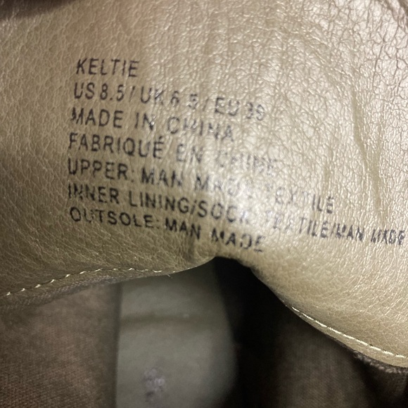 Keltie lace up bootie from Justfab size 8.5 - Picture 4 of 4